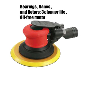 Ponceuses orbitales aléatoires 12,000 tr/min outils pneumatiques à vide central ponceuse pneumatique 5mm pour OBS-101-C5 et OBS-101-C6 de voiture - Product Image 1