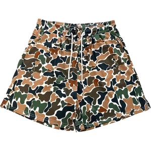 Shorts de sport pour hommes en mesh imprimé par sublimation, design graphique, séchage rapide, pour entraînement de basketball, gym, décontracté - Product Image 5