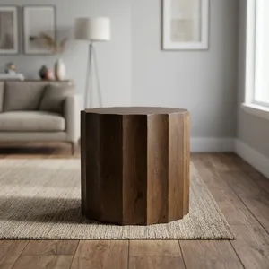 Mesa de Centro de Madera Hecha a Mano, Diseño Moderno de Mediados de Siglo, Muebles para Sala de Estar - Product Image 3