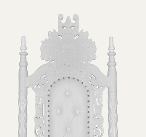 Silla de Trono de Madera de Caoba Sólida de Estilo Real, Muebles Clásicos de Lujo para Hotel, Sala de Estar y Apartamento - Product Image 4