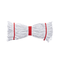Balai à poussière en coton industriel commercial réutilisable auto-essoreur haute durabilité pour nettoyage de sols plats avec manche en aluminium – Vente en gros