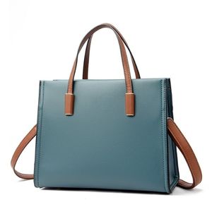 Bolso de Hombro de Cuero de Moda para Mujer, Multicompartimentos, Cuero Vacuno Genuino de Alta Calidad, Bolso Personalizado para Mujer - Product Image 1