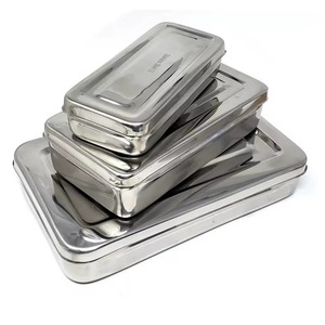 Caja de Esterilización para Instrumentos, Acero Inoxidable, Autoclavable, Caja de Almacenamiento para Instrumentos Médicos Quirúrgicos de Mahfooz Instruments - Product Image 4