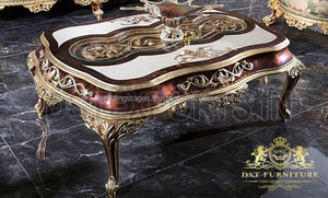 Juego de Sofás de Madera de Teca Tallada de Lujo Real para Sala de Estar - Diseño Extravagante Exclusivo con Color Personalizable - Product Image 6