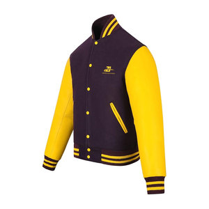 Veste de sport en cuir pour homme avec logo personnalisé OEM, style streetwear, pour l'hiver, à bas prix - Product Image 3