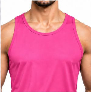 Summer <b>Mens</b> Tank Top Breathable Cotton Sleeveless <b>Vest</b> Casual Oversized Fitness <b>Gym</b> Shirt Vintage Washed Custom Logo Plus Size - Product Image 2