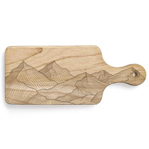 Tabla de Cortar de Madera de la Mejor Calidad, Tabla para Cortar Verduras y Carne, Forma Personalizada con Asa, Tabla de Cortar en Oferta - Product Image 6