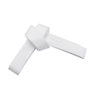 Ceintures BJJ unisexes à taille haute, respirantes, écologiques, en coton/polyester, personnalisées OEM pour le judo et la boxe - Product Image 3