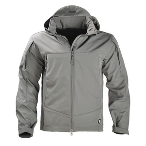 Chaquetas Safari de Cuello Alto para Hombre, Casuales, Transpirables, Bordadas, de Lana/Poliéster, Marca SELF INDUSTRIES |   Invierno Cálido y Elegante - Product Image 1