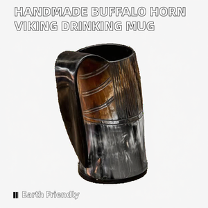 Taza de Cuerno de Búfalo Natural Pulido de Diseño Único, de la Mejor Calidad, Impermeable, para Fiestas, Hoteles, Hogares y Restaurantes, Falak - Product Image 5