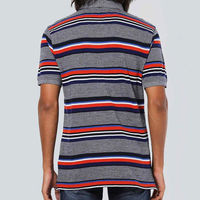 Camisas de Golf para Hombre, Verano 2026, Logotipo Bordado Personalizado, 100% Algodón, Color Sólido, Transpirables, Elegantes, Casuales y Cómodas