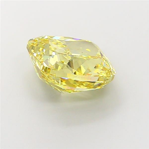 เพชร CVD สีเหลืองสดใส รับรองคุณภาพ ทรงคุชชั่น ผลิตในห้องปฏิบัติการ ความเหลือบรุ่งโรจน์ หรูหรา สวยงาม เหมาะสำหรับเครื่องประดับชั้นดี - Product Image 3