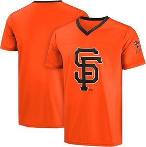 St. Louis Cardinals Red V-Neck <strong>T</strong>-<strong>Shirt</strong> With Gray Logo Cotton Material Sports Design - Product Image 4