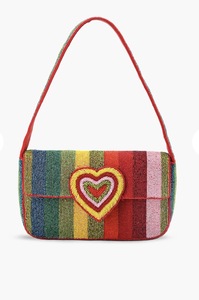Indian Modern Bohemian Summer Embroidery Designer Handmade <b>Beaded</b> Messenger Bag Light Weight <b>Large</b> Capacity Women Evening Bag - Product Image 2