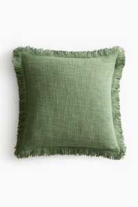 100% Cotton Woven Herringbone Fringe Pillow Covers Decorative Boho Farmhouse <b>Cushion</b> Covers for Sofa Living Room - Product Image 5