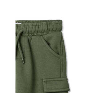 Pantalones de Forro Polar para Niños y Hombres al por Mayor, Estilo Deportivo, con Estampado de Jeans de Corte Recto - Product Image 3