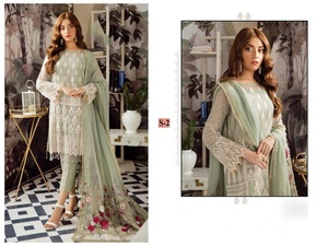 Readymade-vestido violeta de la India, paquistaní, Salwar, kameez, Georgette, superventas, 2021 - Product Image 4