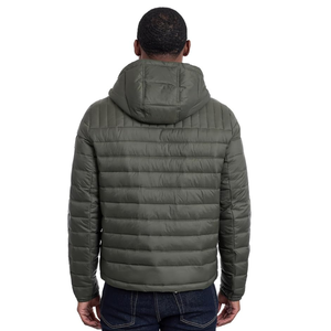 Factory Wholesale Mens <b>Womens</b> Custom Logo Hooded Puffer <b>Jacket</b> Insulated Winter Outerwear - Product Image 2