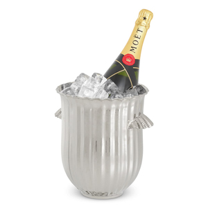 Refroidisseur à vin en métal de luxe avec seau à glace à double paroi en acier inoxydable doré pour mariage, fête, bar, hôtel - Product Image 5