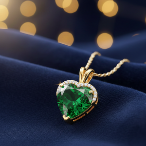 Multi Stone Pendant <b>Necklace</b> 16 Inch 20g 925 Sterling Silver 18K Gold Plated <b>Statement</b> Jewelry for Women Everyday Wear - Product Image 1