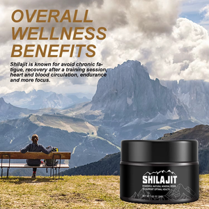 Resina de Shilajit del Himalaya 100% Auténtica OEM/ODM, Grado Oro, Alta Potencia, con 82% de Ácido Fúlvico para Compradores Globales - Product Image 5