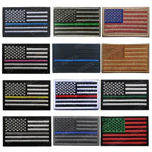 <b>Top</b> Selling Customized Design Eco-Friendly Canvas <b>PVC</b> Embroidery Patches High Quality Low MOQ MAKRAH SPORTS 7-Day Sample Lead - Product Image 3