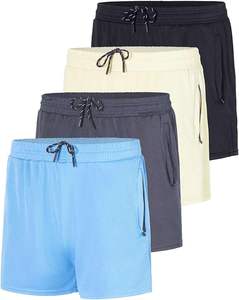 กางเกงขาสั้นชายหาดสำหรับออกกำลังกายฤดูร้อนคุณภาพสูงแบบสั่งทำพิเศษสำหรับผู้ชาย เอวกลาง ผ้าทอ มีเชือกผูก ลายพิมพ์ - Product Image 2