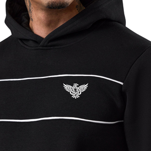 Sweat-shirt à capuche personnalisé pour homme en coton et polyester, molletonné, pour la gym, l'entraînement, le streetwear décontracté, manches longues, vêtements d'hiver - Product Image 5