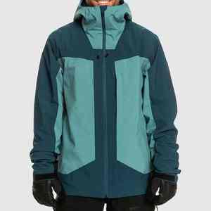 Chaqueta de Nieve para Hombre, Impermeable, con Capucha, para Snowboard, con Logotipo Impreso, Resistente al Viento, Talla Grande - Product Image 1