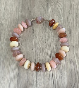 Colorful Geometric Resin Beaded Necklace Unisex Fashion Handmade <b>Gift</b> - Product Image 4