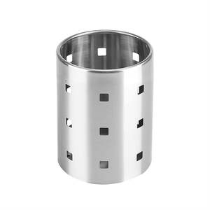 Porte-couverts élégant en métal, conçu pour organiser parfaitement les couteaux, les fourchettes, les cuillères et les ustensiles de cuisine - Product Image 1