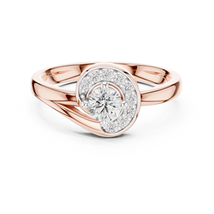 MINIMALIST LAB GROWN CUT DIAMOND <b>RING</b> <b>SET</b> 18KT SOLID YELLOW GOLD RHODIUM PLATED ENGAGEMENT PARTY WEDDING DAILY USE for <b>WOMEN</b> - Product Image 6