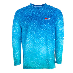Camisa de pesca cómoda y transpirable de alta calidad para hombre, manga larga, protección UPF 50, informal. - Product Image 1