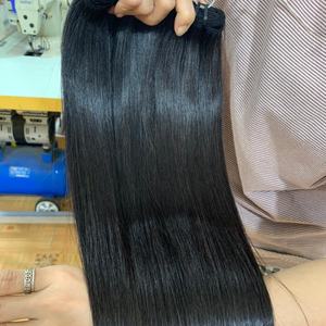 Cheveux vierges vietnamiens de luxe, naturels, lisses, non remy, pour extensions micro-anneaux, vente en gros, 613 60, longue durée, 10 ans - Product Image 1