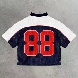 Maillot de football américain personnalisé pour hommes et jeunes, design en mesh, collection 2025 – Maillot de football/soccer pour hommes - Product Image 4