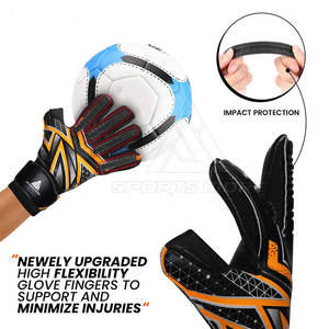 Nouvel arrivage, faible MOQ, vêtements d'entraînement, gants de gardien de but de football, meilleurs gants de gardien de but en latex - Product Image 2