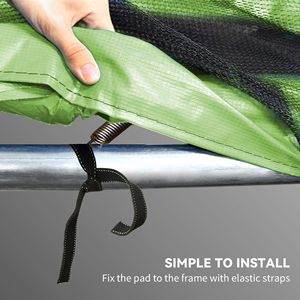Copertura per Molle Trampolino Impermeabile e Antistrappo da 14FT, Sostituzione Annuale, Tappetino di Sicurezza per Trampolino Fitness - Product Image 5