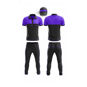 Uniforme de cricket à séchage rapide par sublimation |   Vêtements de cricket pour hommes, femmes et jeunes, ensemble complet polo et pantalon, prix avantageux - Product Image 2
