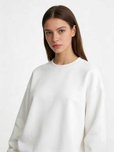 Sweat-shirt pour homme en coton léger, col rond, style décontracté, logo personnalisé, marque privée, OEM, vente en gros, collection de vêtements américains - Product Image 3