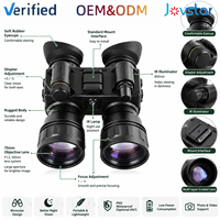 Jumelles de vision nocturne HD 1080P, portée de vision de 300 m, vision nocturne portable à faible luminosité pour le camping en plein air et l'observation nocturne