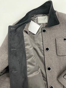 [BFM_SHINEME] Veste texturée à col en velours contrastant - Product Image 2