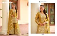 Ensemble haut et dupatta en soie Tora de qualité supérieure, tendance et exclusif, avec broderies, pour femme, prix de gros.