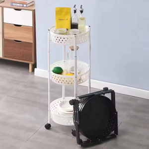 Support mural double niveau multifonctionnel en fer pour cuisine, organisateur pratique pour la maison et les hôtels (vente en gros) - Product Image 4