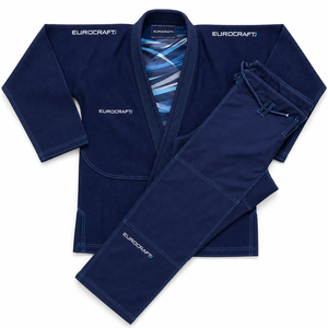 Kimono BJJ unisexe vert foncé en polyester/coton 350GSM respirant à séchage rapide, imprimé numériquement, coupe classique - Product Image 3