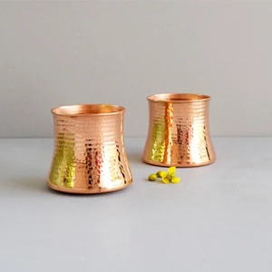 Handcrafted Eco-Friendly Ayurvedic Copper <b>Mug</b> & Drinking Glass-Classic Tumbler for Home Use - Product Image 1