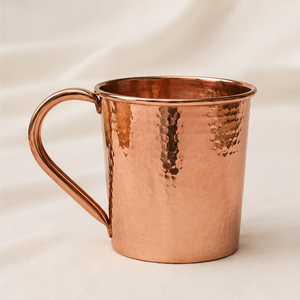 Handcrafted 100% Pure Copper Moscow Mule Mug Solid Hammered Finish Cocktail <b>Drinkware</b> For Home Bar Food Safe Copper Cup On Sale - Product Image 5