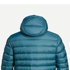 Latest High Street Design Men's Winter Puffer Jacket Plus Size Long Sleeves Heated Standing Collar Canvas <b>Fabric</b> - Product Image 2