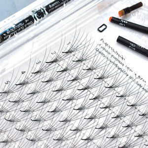 ขนตาปลอมแบบวีแกน6D ขนตาปลอมผ้าไหมเกาหลีพรีเมี่ยมทรงหลวมแต่งสำเร็จ - Product Image 1