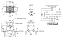 Interrupteur tactile carré 50 mA 12 V à bouton-poussoir, directement de l'usine FORWARD, pour personnalisation de circuits imprimés