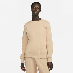 Nueva Sudadera Unisex de Manga Larga con Cuello Redondo, Tela Térmica Lisa de Forro Polar, Diseño Personalizado 2026, para Mujer, Estilo Urbano, con Insignia Frontal - Product Image 1